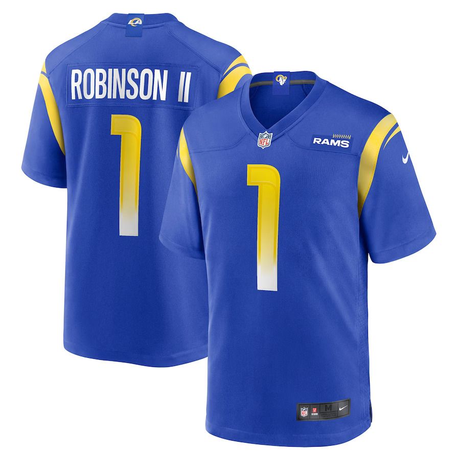 Men Los Angeles Rams #1 Allen Robinson Nike Royal Game NFL Jersey